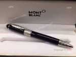 Best Quality Fake  Mont Blanc Writers Edition Daniel Defoe Black Resin Ballpoint Pen